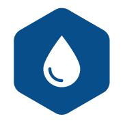 Icon of a water droplet